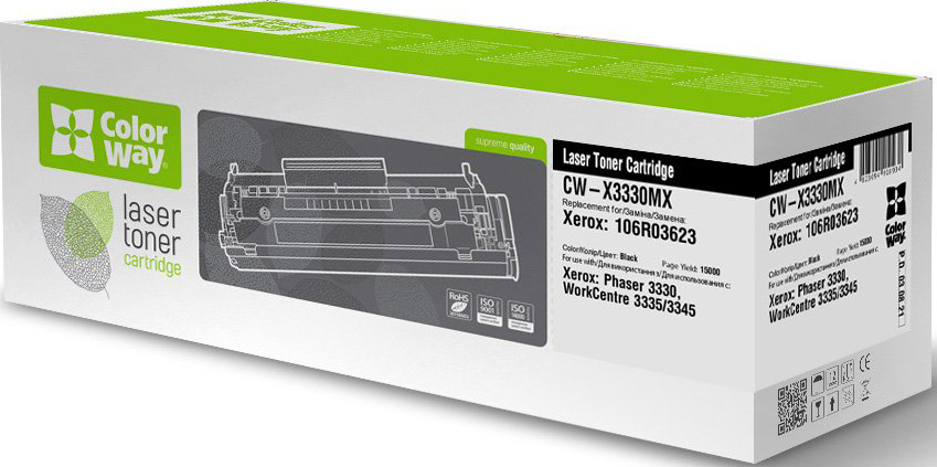 Картридж для лазерных принтеров/МФУ Colorway Xerox (106R03623) PH3330/WC3335/WC3345 (CW-X3330MX) - Фото 1