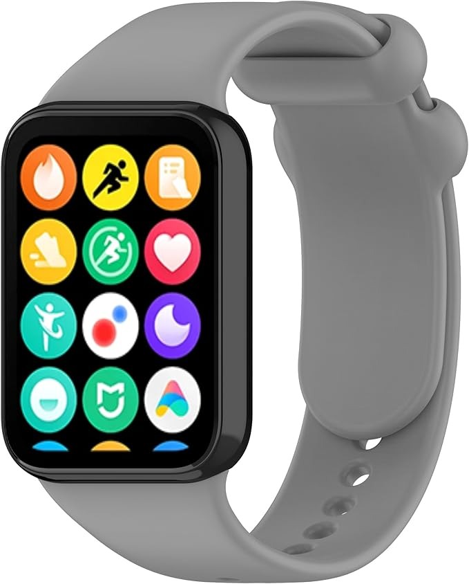 Ремешок для фитнес-браслета BeCover for Xiaomi Smart Band 9 Pro Grey (713203) - Фото 1