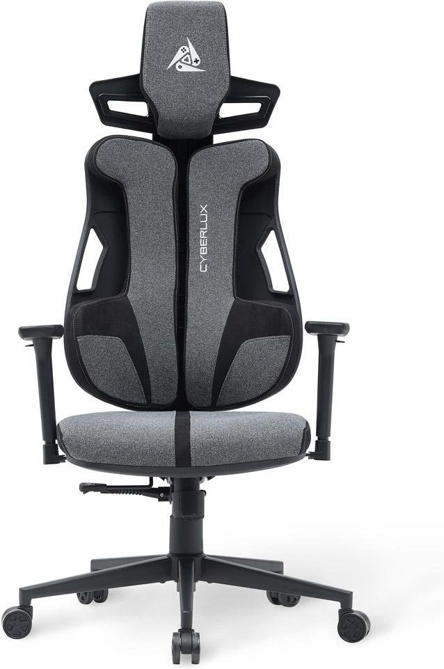 Крісло для геймерів Cyberlux V8 Fabric Grey (GM-V8 FG)