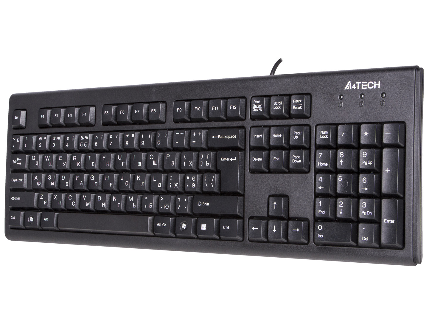 Клавиатура A4tech KM-720 USB Black купить по низкой цене в Киеве ...