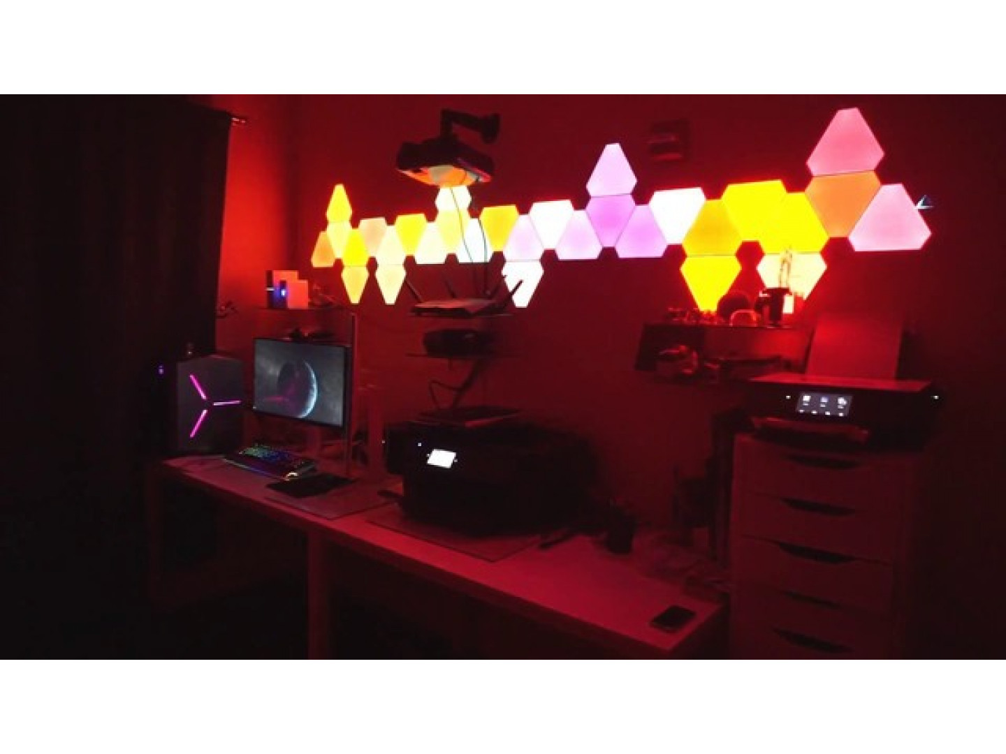 nanoleaf smarter kit rhythm edition 15 sht umnye paneli nl28 2010tw 15pk