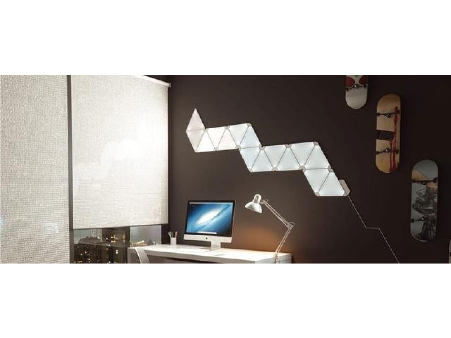 nanoleaf smarter kit rhythm edition 15 sht umnye paneli nl28 2010tw 15pk