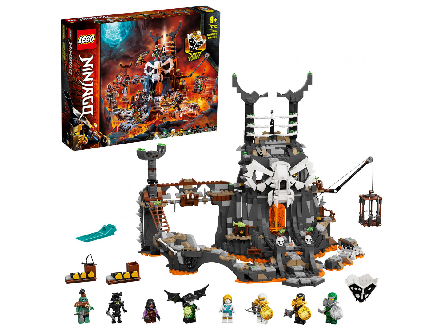 konstruktor lego ninjago podzemele kolduna skeleta 71722 kupit po nizkoj cene v kieve harkove dnepr odesse lvove ukraine internet magazin comfy komfi