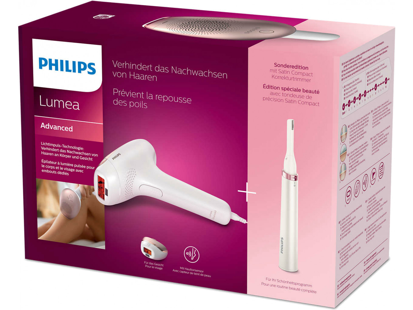 Фотоэпилятор Philips Lumea Advanced BRI921/00 купить по низкой цене в ...