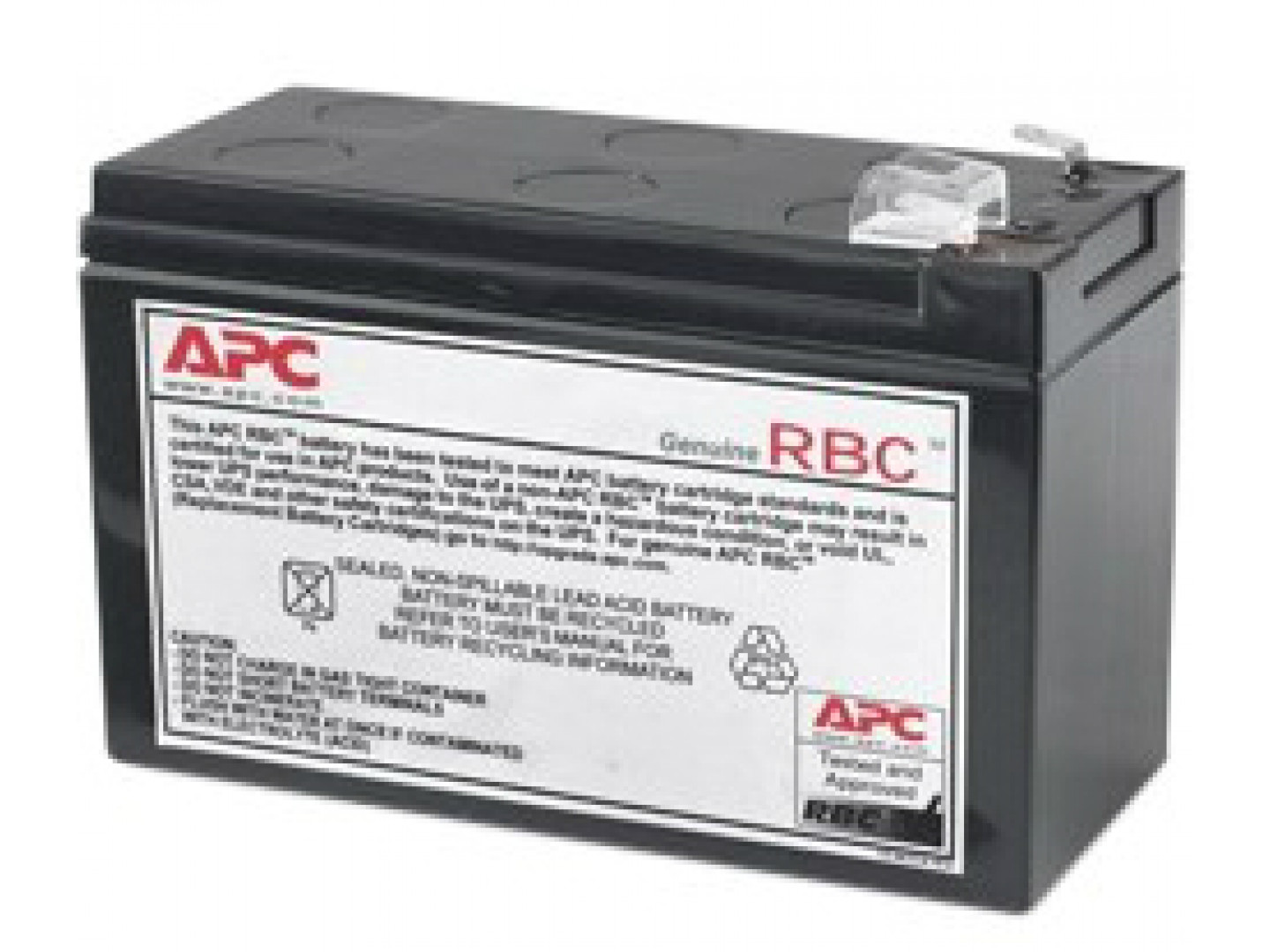 Аккумулятор для ИБП APC Replacement Battery Cartridge #110 (APCRBC110 ...