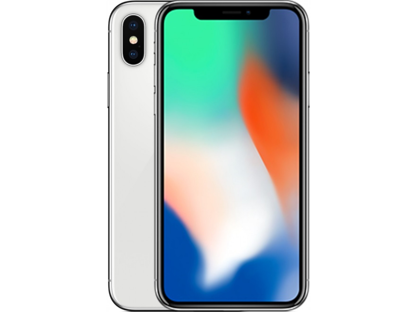smartfon apple iphone x 64gb silver
