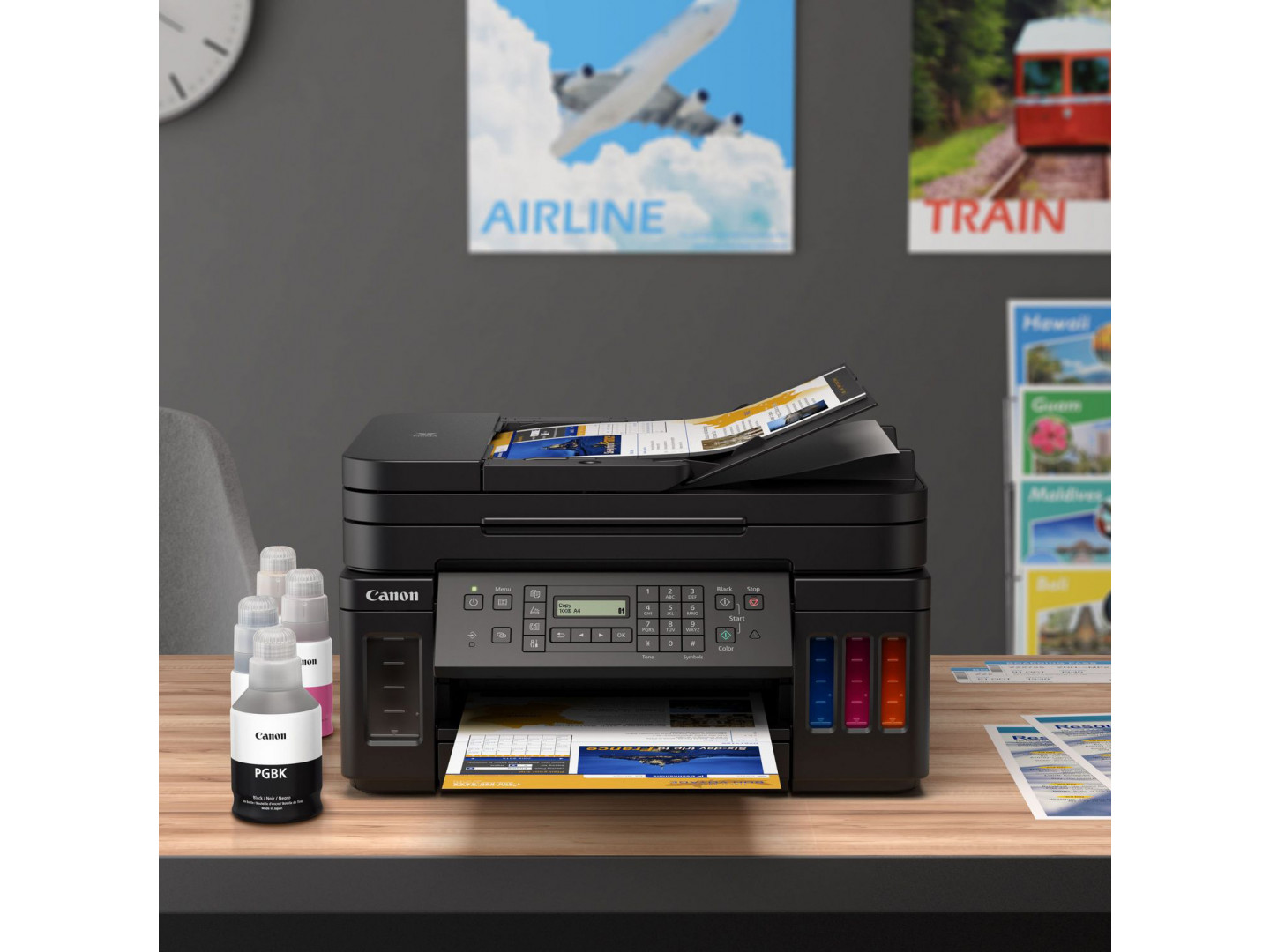 mfu cvetnoj pechati canon pixma g7040 s wi fi 3114c009