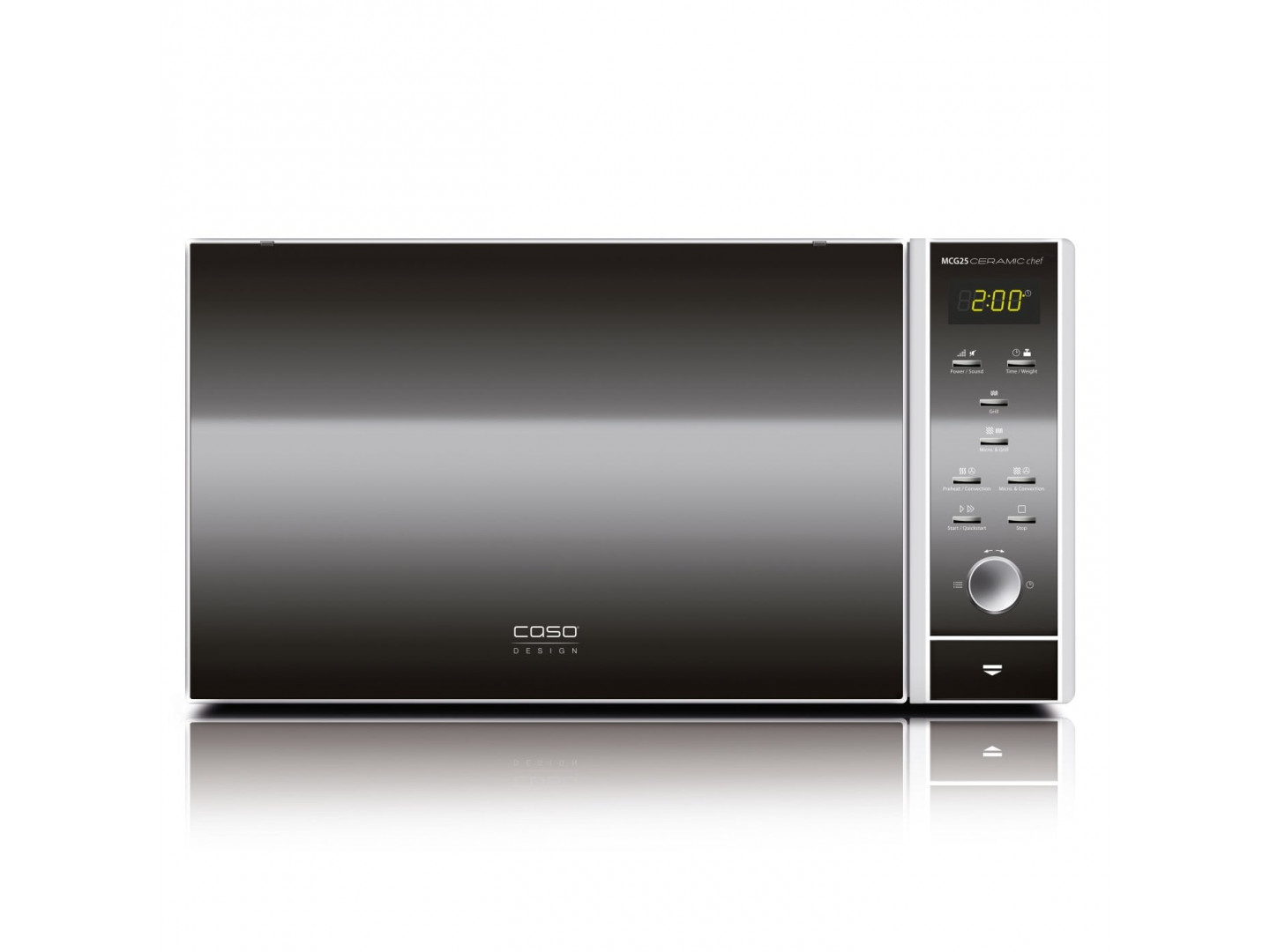 Микроволновая печь (СВЧ) CASO MCG 25 Ceramic chef купить по низкой цене ...