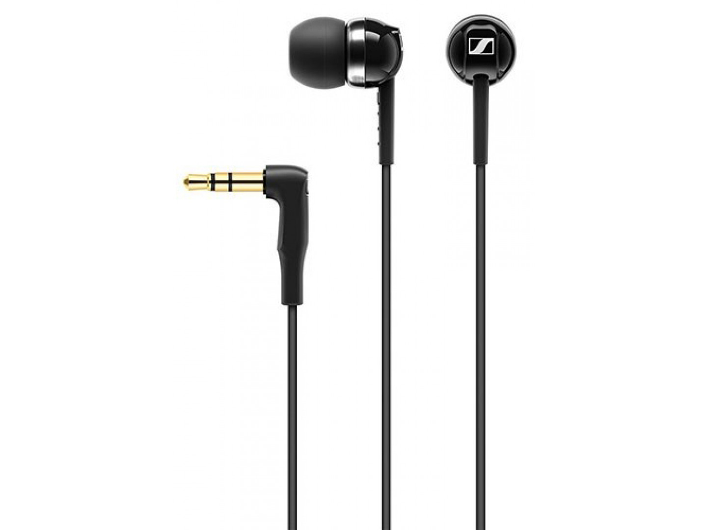 Наушники вкладыши Sennheiser CX 100 Black (508591) купить по низкой ...