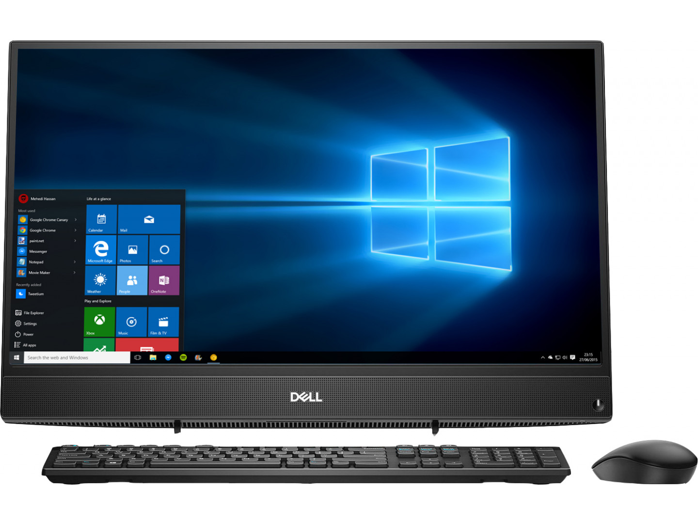 Компьютер-моноблок Dell Inspiron 3280 (3280i38H1IHD-WBK) Black купить ...