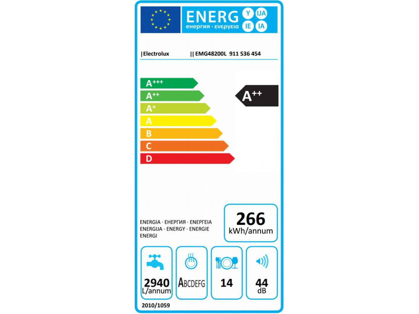 electrolux emg48200l