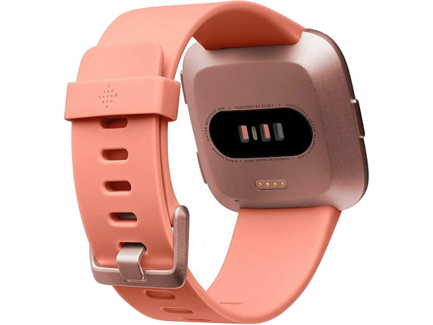 fitbit versa peach rose gold aluminium