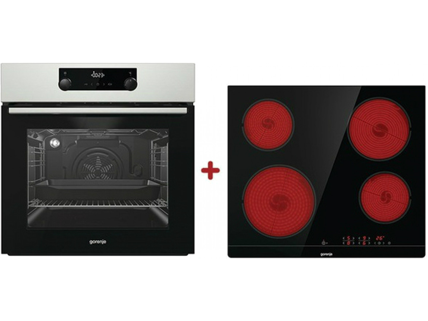 Духовой шкаф электрический Gorenje BO737E114X+ Варочная панель ECT41SC ...