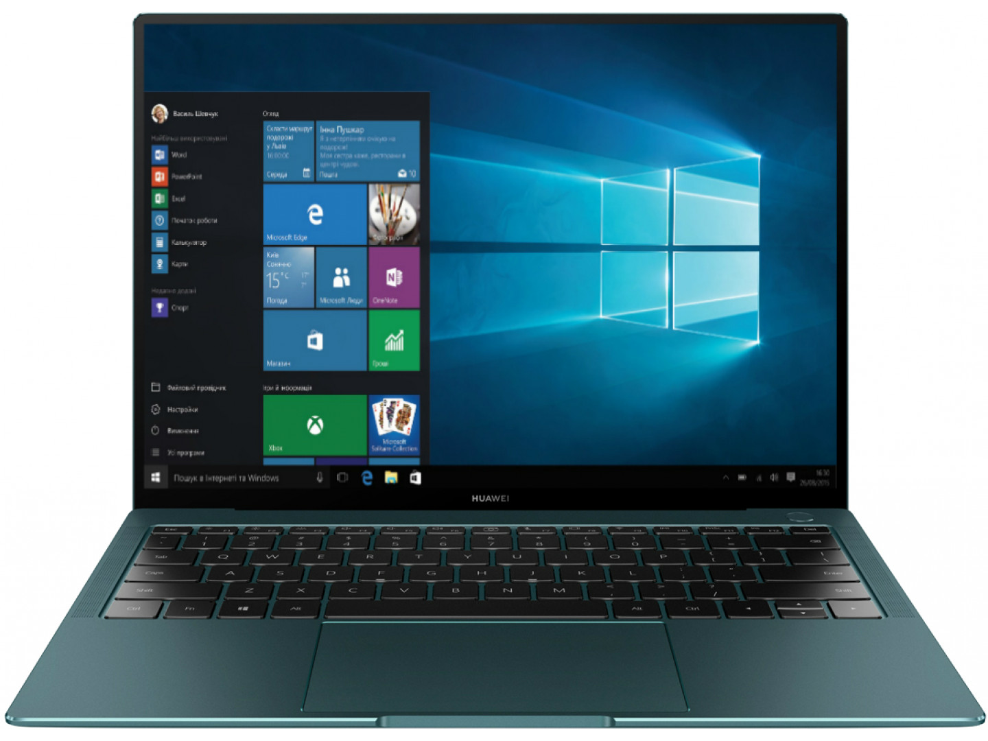 Ноутбук Huawei Matebook X Pro (53010VUL) Emerald Green купить по низкой ...