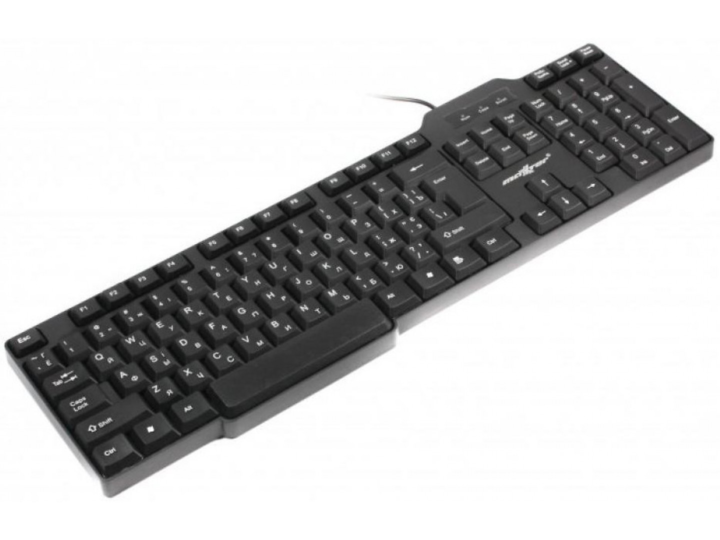 Клавиатура проводная Maxxter KB-211-U UKR/RUS Black USB купить по ...
