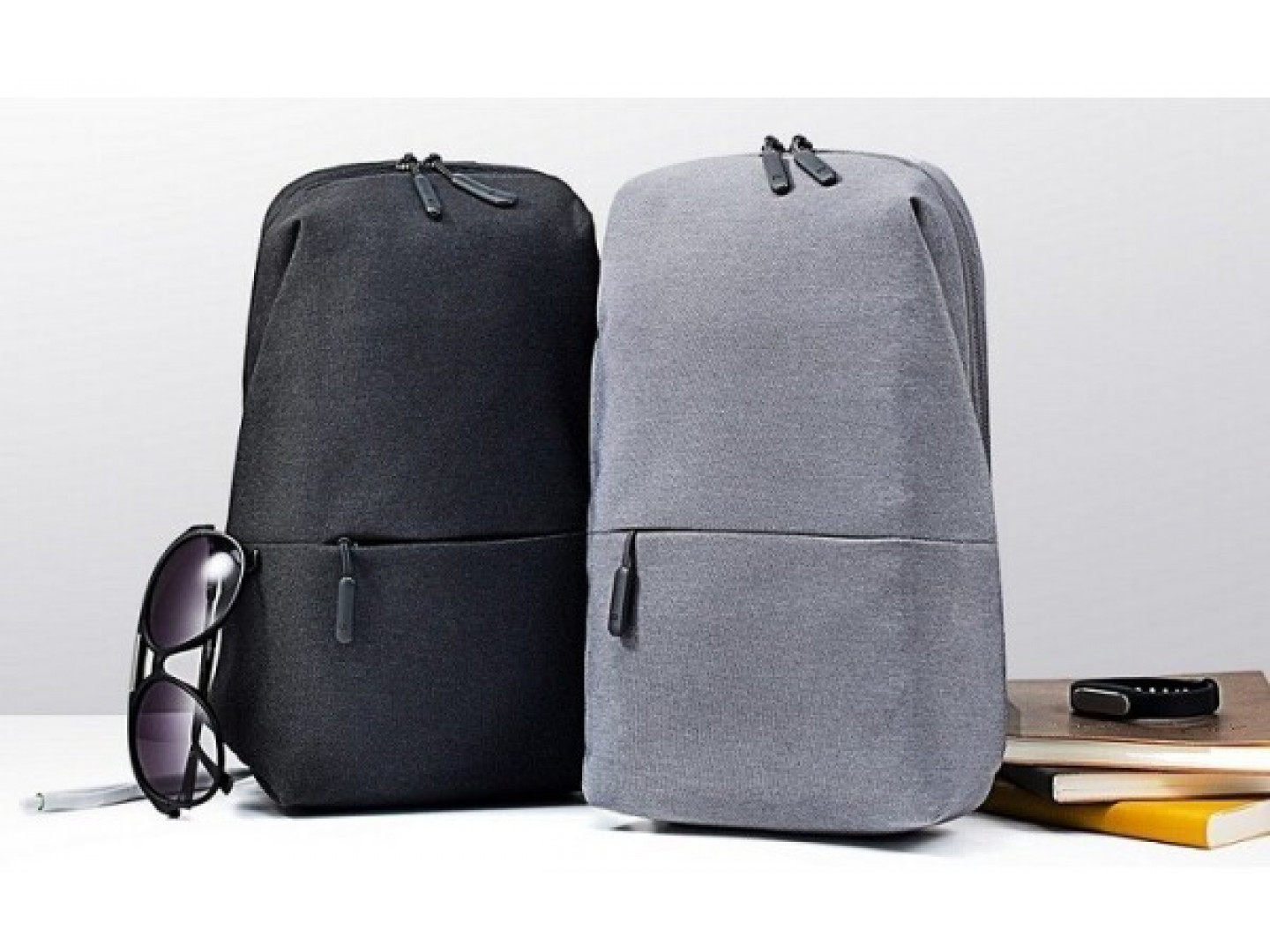 xiaomi mi city sling bag dark grey