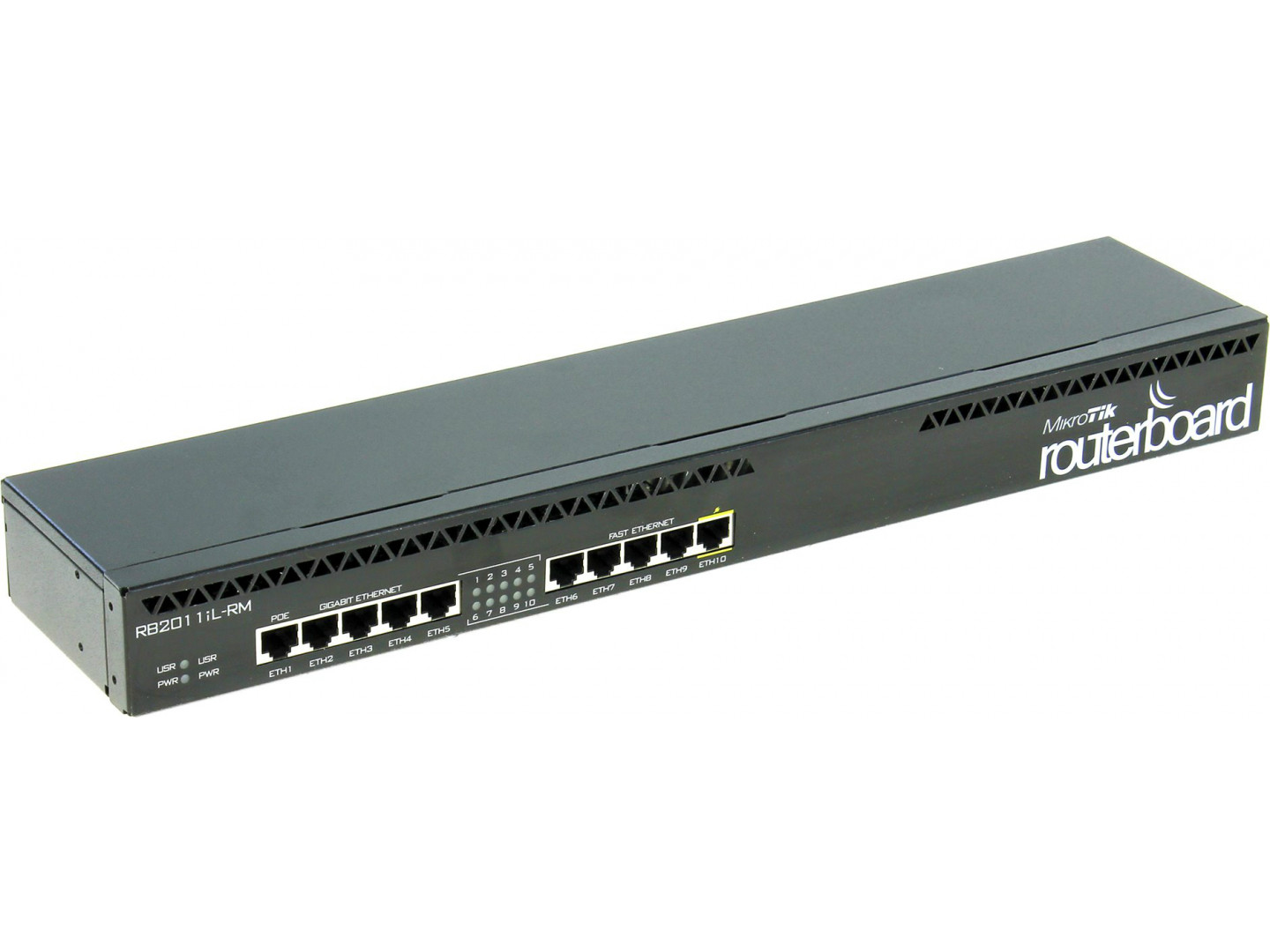 Маршрутизатор Ethernet MikroTik RB2011IL-RM купить по низкой цене в ...