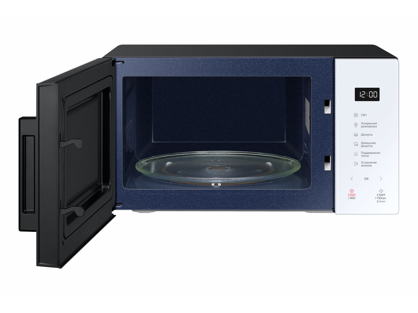 Микроволновая печь (СВЧ) Samsung MS23T5018AW/BW купить по низкой цене в ...