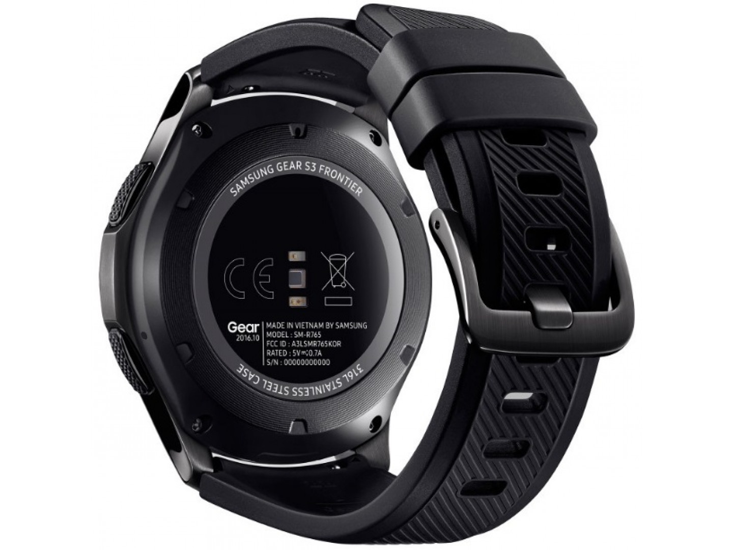 samsung gear s3 frontier smartwatch r760 space grey