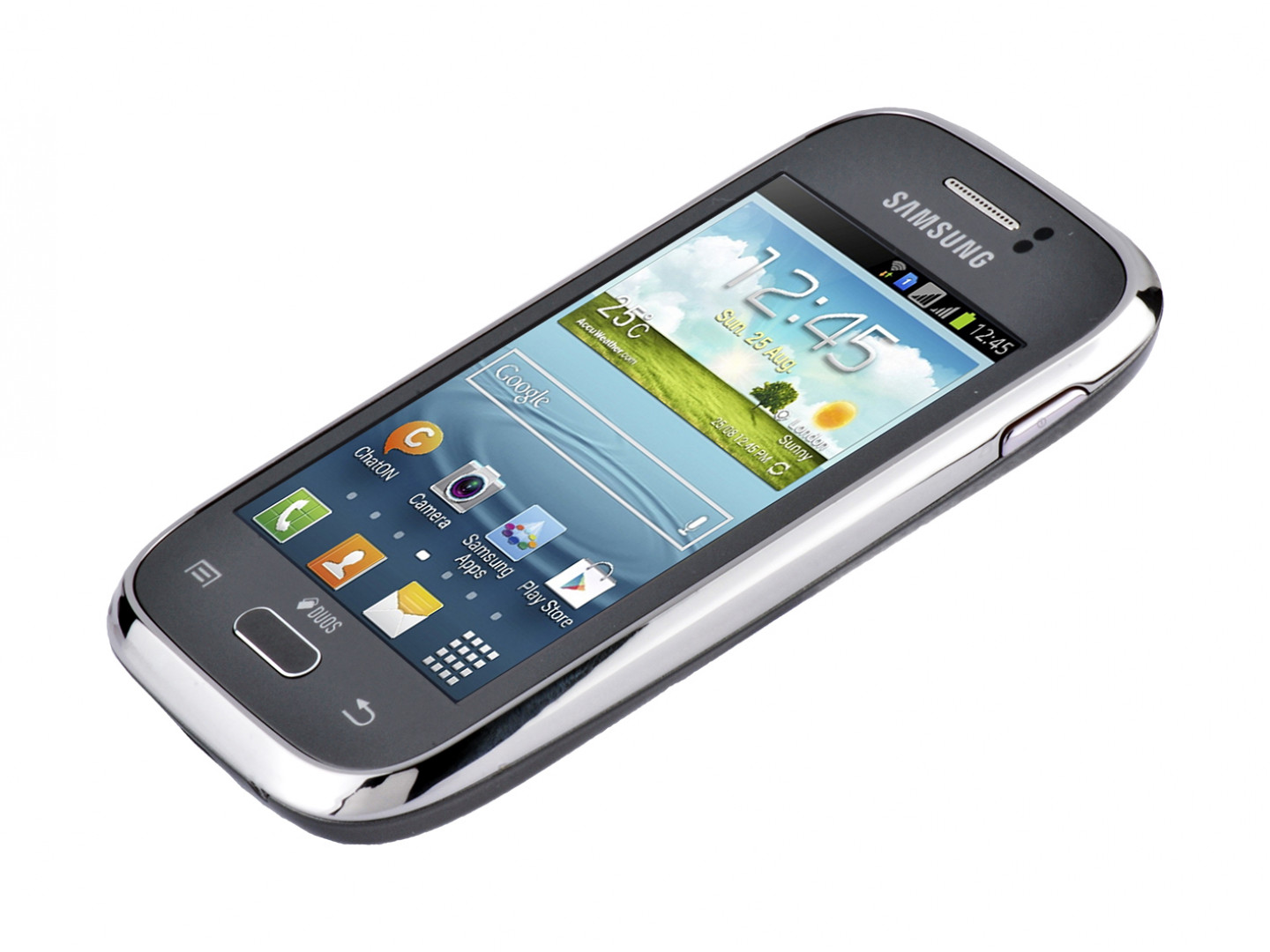 Смартфон Samsung S 6312 Galaxy Young Metallic Silver купить по низкой ...
