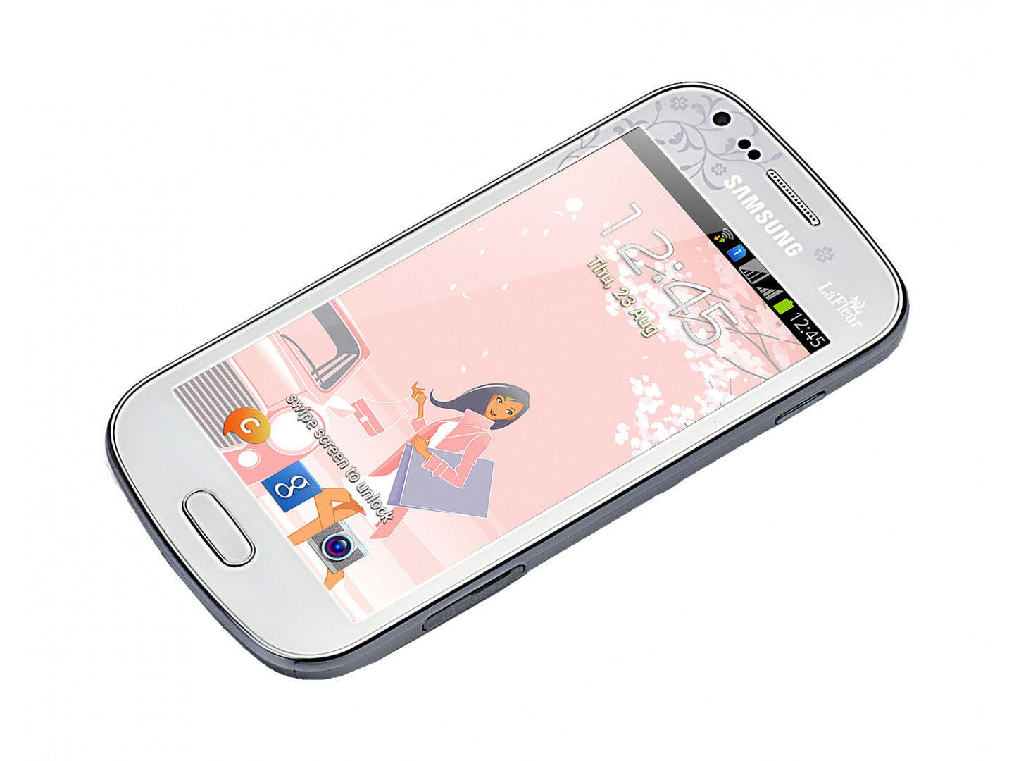 Смартфон Samsung S 7562 Galaxy S Duos Chic White La Fleur купить по ...