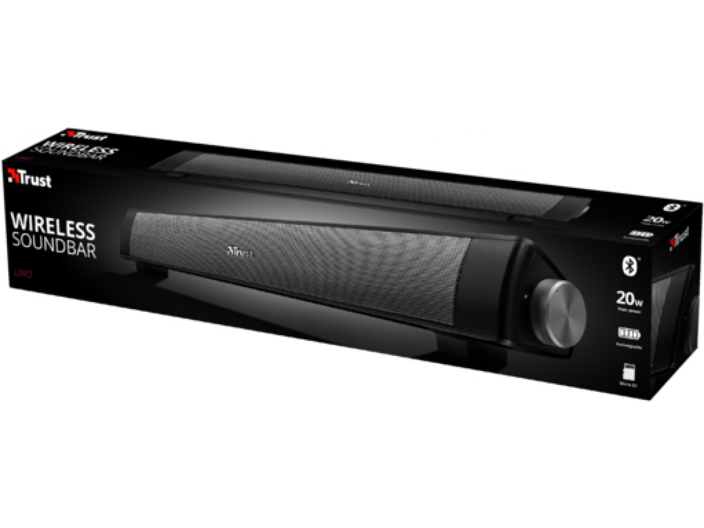 Саундбар Trust Lino Bluetooth Wireless Soundbar Speaker (22015) купить по низкой цене в Киеве