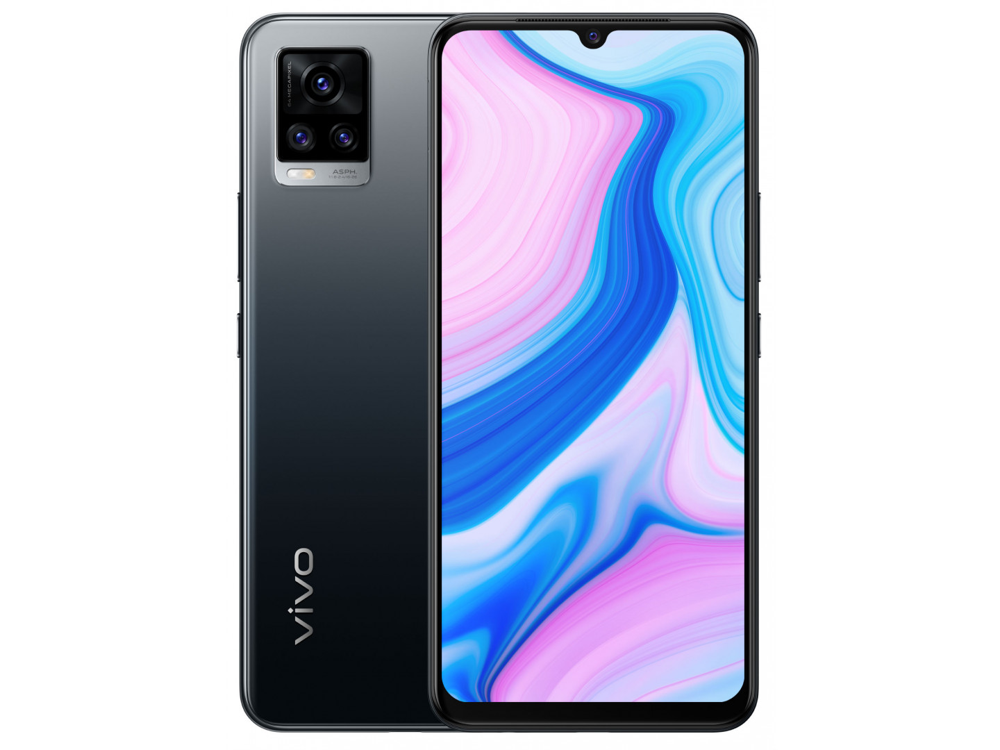 Смартфон vivo V20 8/128Gb Black купить по низкой цене в Киеве, Харькове ...