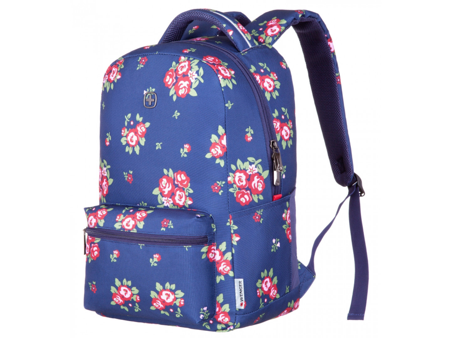 wenger colleague 16 navy floral print 606469