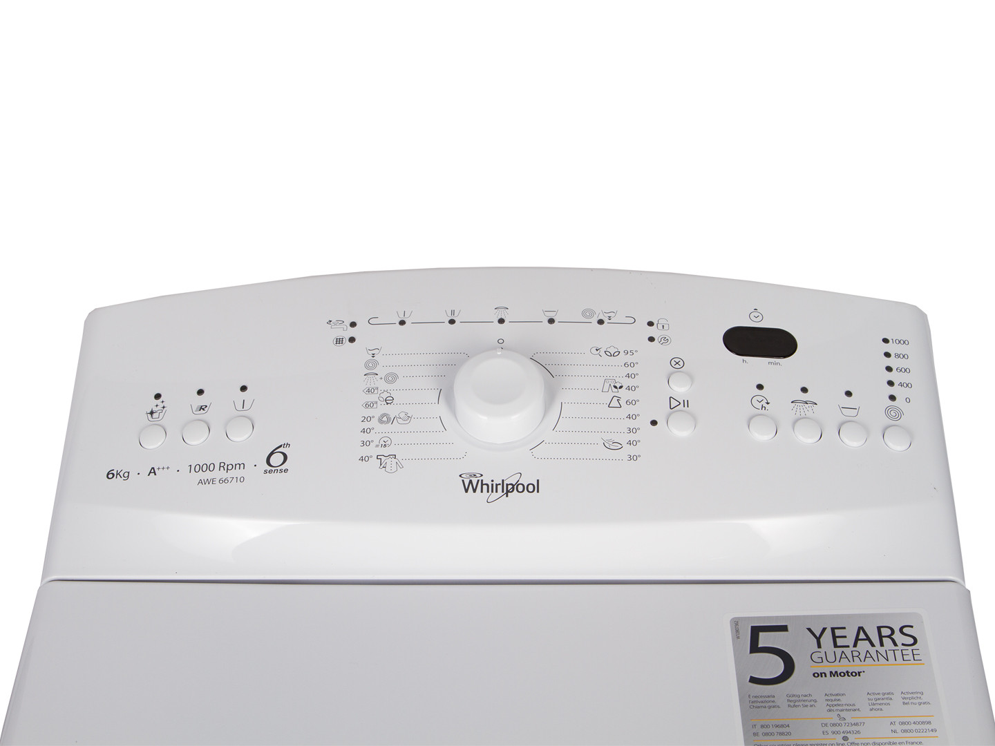 whirlpool awe 66710