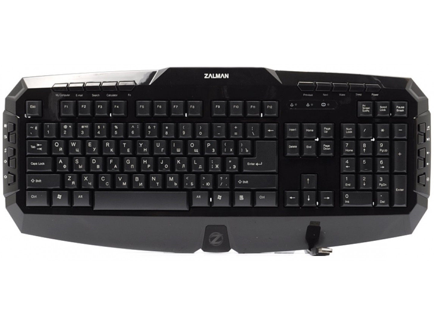 Klaviatura Provodnaya Zalman Zm K300m Black Usb Kupit Po Nizkoj Cene V Kieve Harkove Dnepr Odesse Lvove Ukraine Internet Magazin Comfy Komfi