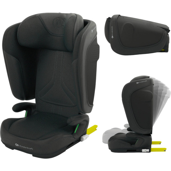 Фото - Автокресло Kinderkraft Unity 2 i-Size Black (KCUNIT02BLK0000)