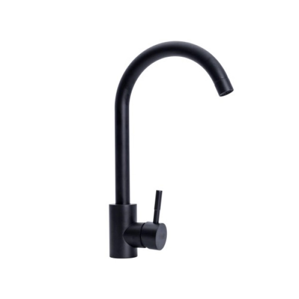 Фото - Мойка кухонная+смеситель VALESO Aria 5851 черная+BG76 черный+Сифон 1041