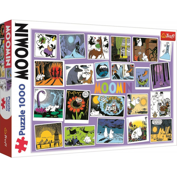 Фото - Пазлы (8+) Trefl "Приключения Мумина" (1000 элм.) (10681) Фото - Пазлы (8+) Trefl "Приключения Мумина" (1000 элм.) (10681)