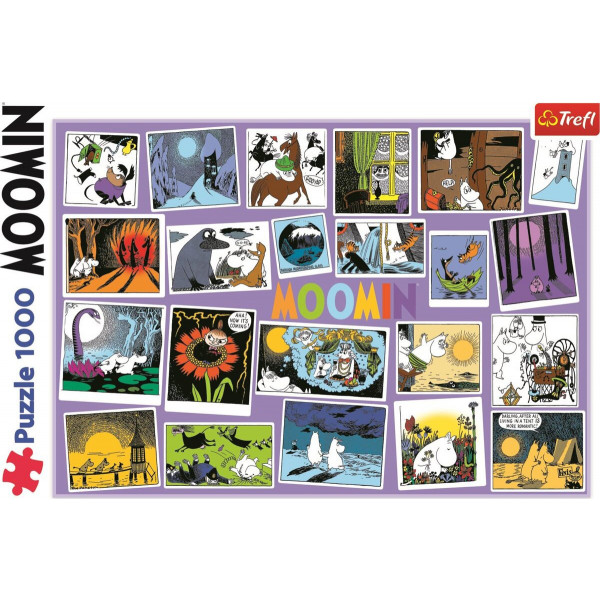 Фото - Пазлы (8+) Trefl "Приключения Мумина" (1000 элм.) (10681)