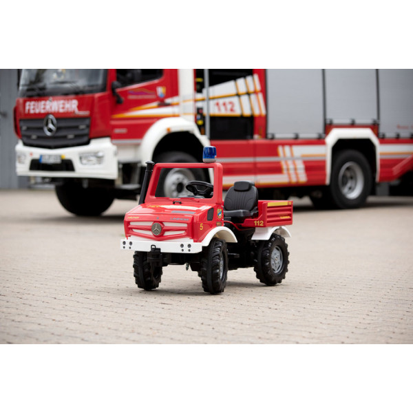 Фото - Толокар Rolly Toys Пожарная машина rollyUnimog Fire Красная (038220)