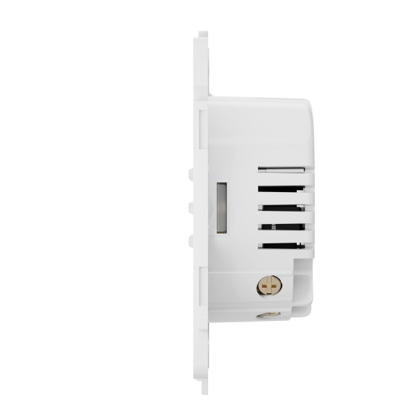Фото - Релейный выключатель Ajax LightCore 2-gang 2-way for LightSwitch Jeweler, беспроводной (000046124)