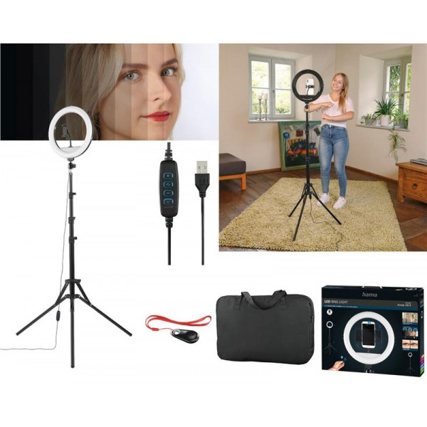 Фото - Набор для блогера Hama SpotLight Steady 120 V2 BT Black (00004659)