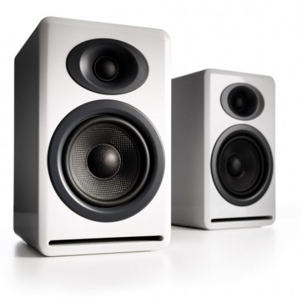 Фото - Компьютерная акустика компактная 2.0 Audioengine P4 White Фото - Компьютерная акустика компактная 2.0 Audioengine P4 White