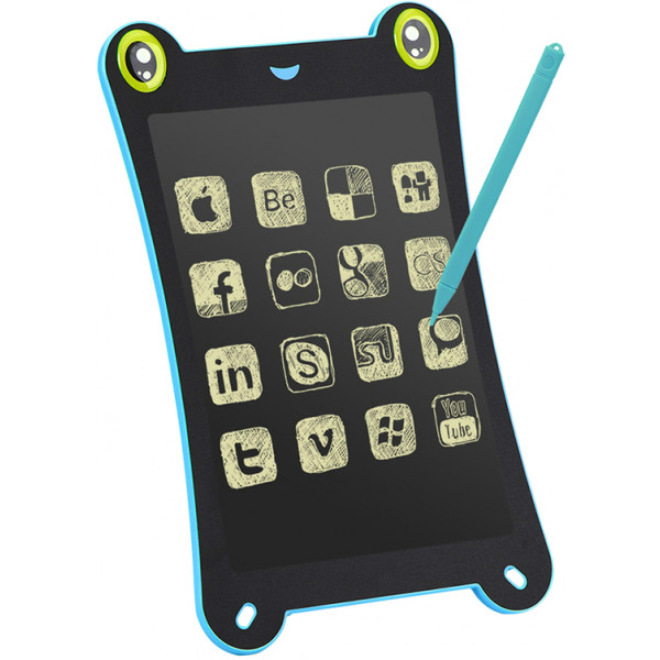 Фото - Графический планшет PowerPlant Writing Tablet 8.5'' Frog Shaped Blue (NYWT085C)