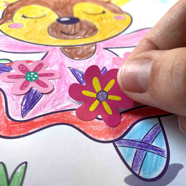 Фото - Раскраски классические Ses Creative 3-в-1 - Волшебный мир (13 листов для раскрашивания, 2 листа для гравюр) (00117S)