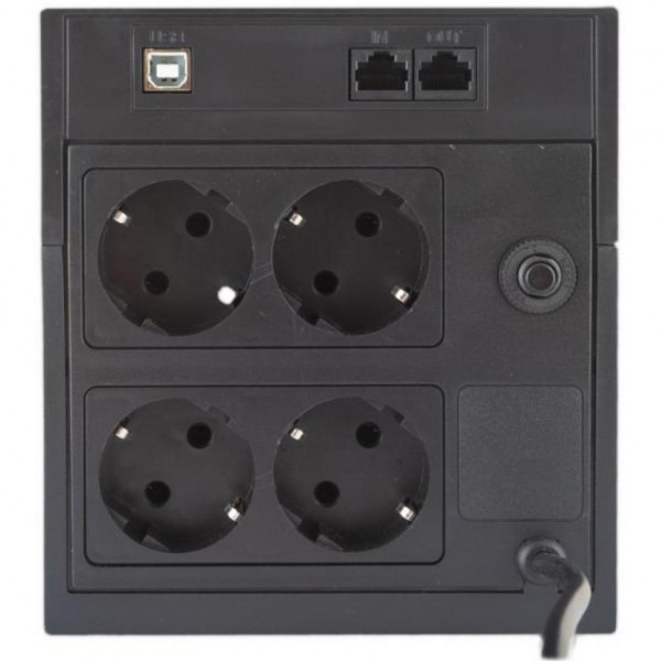 Фото - Источник бесперебойного питания Powercom RPT-1500AP, 4 x євро USB LCD (00210225)