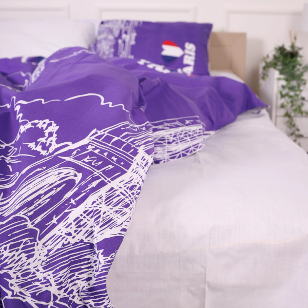 Фото - Комплект постельного белья детский MirSon Бязь 19-0426 Fucsia 110х140 (2200001162280)