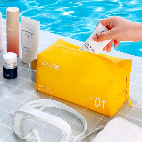 Фото - Косметичка Love You Home 23×11,5×11,5 см желтая (59040)