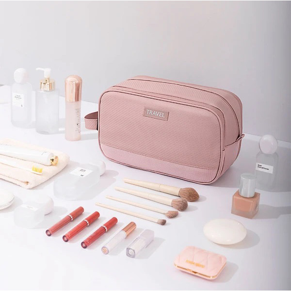 Фото - Косметичка Love You Home 25х11х14 см Розовая (59046)