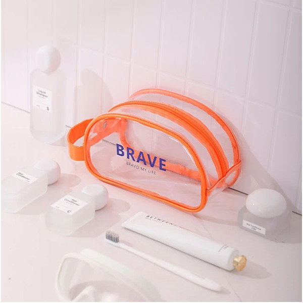 Фото - Косметичка Love You Home 21х10х12 см Оранжевая (59049)