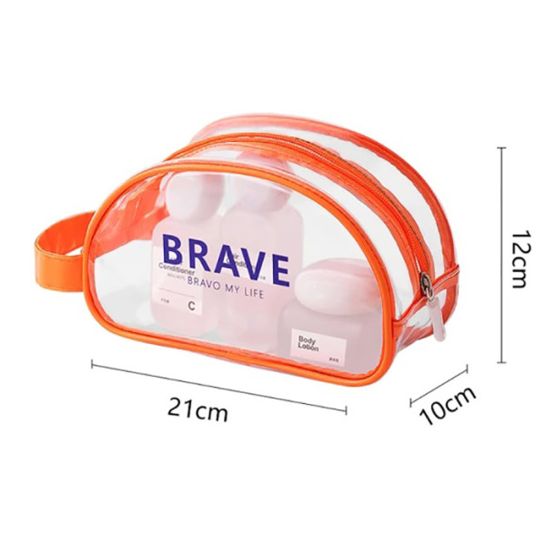 Фото - Косметичка Love You Home 21х10х12 см Оранжевая (59049)