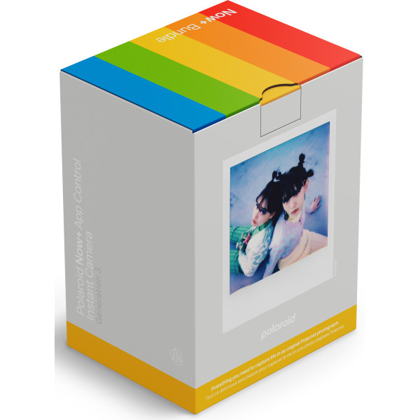 Фото - Фотокамера моментальной печати Polaroid Now+ Gen 3 White + Color Film Bundle (8 photos) (6576)