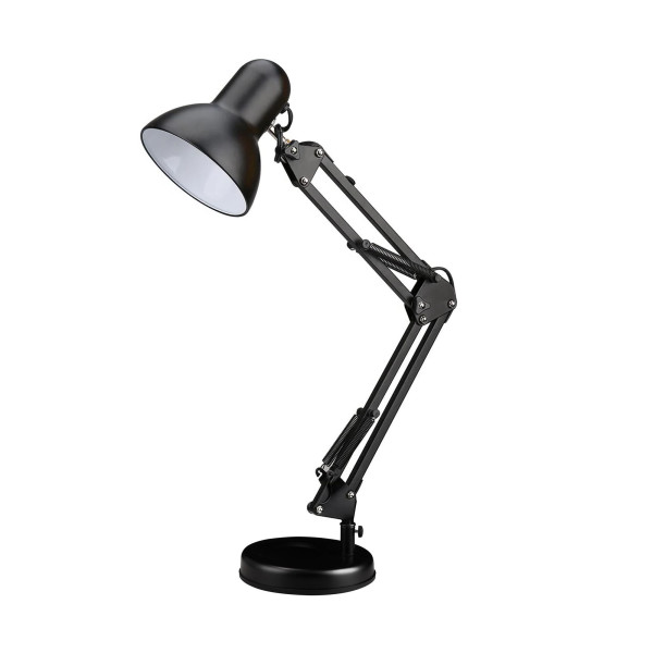 Фото - Настольная лампа Євросвітло Ridy-027 E27 черная и лампа 10 Вт 4200К Е27 (000057009)