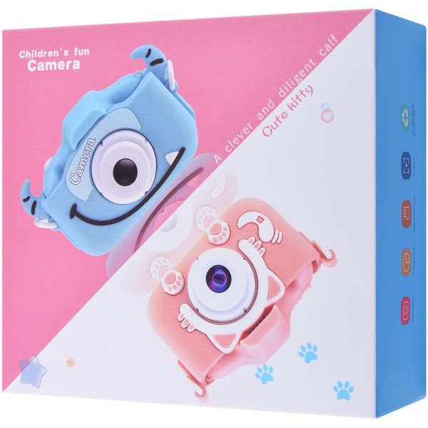 Фото - Фотокамера Lovely Stream Baby Photo Camera Cartoon Monster (pink)