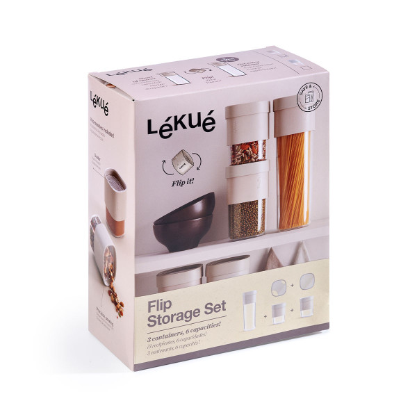 Фото - Набор емкостей для хранения Lekue Save&Store 3 шт. (883064)